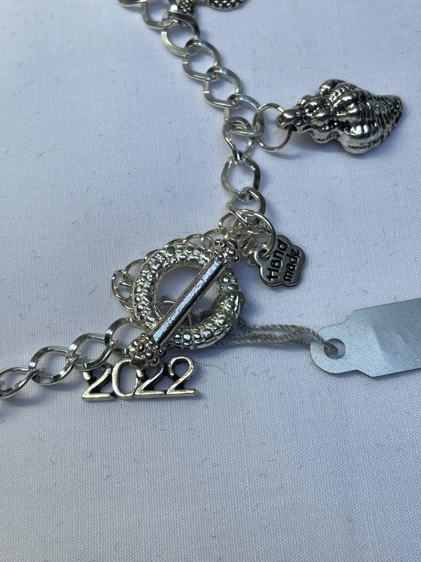 Silver Plated Charm Bracelet