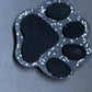 Acrylic Pet Paw & Bone Key Ring & Dashboard Ticket Holders
