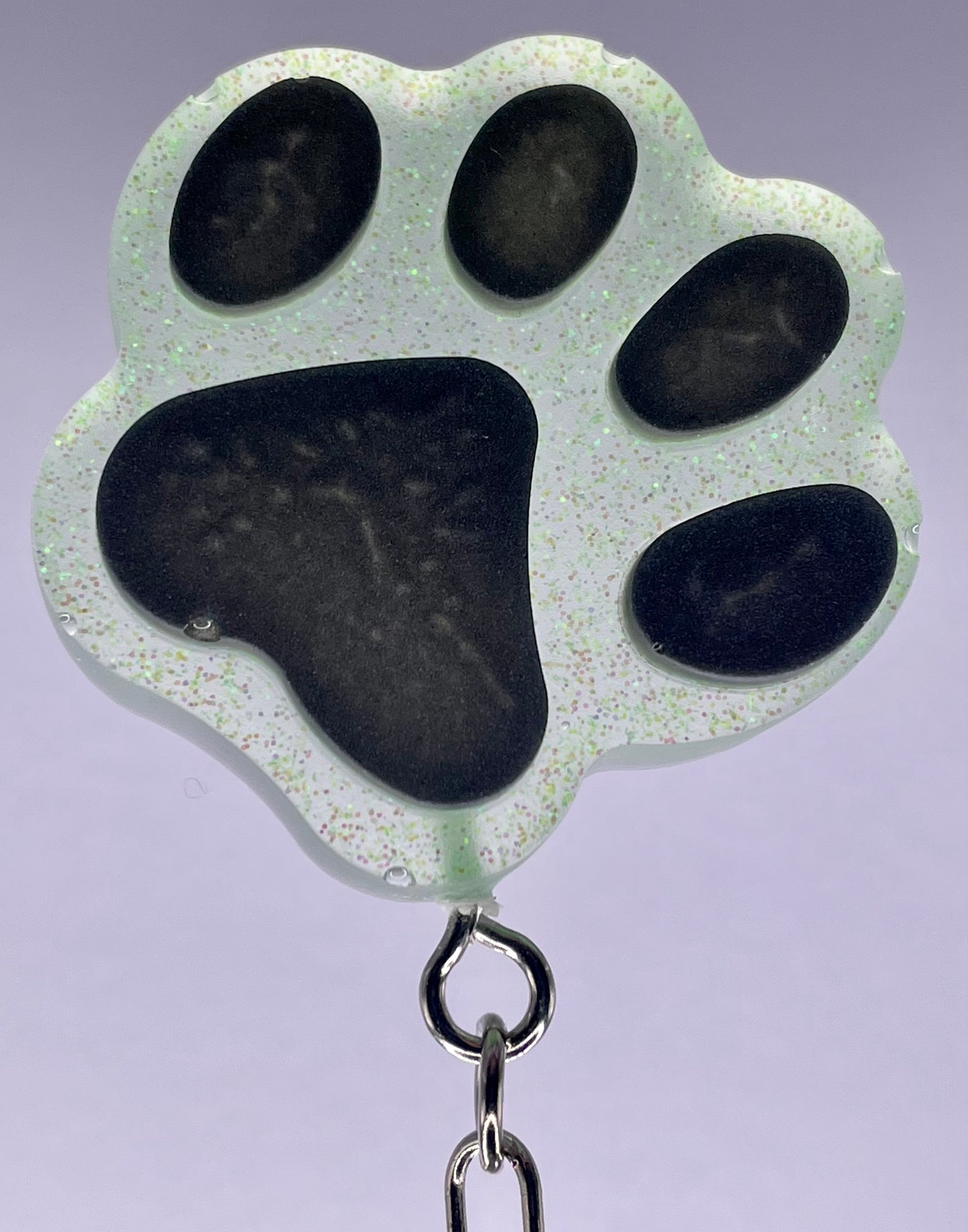 Acrylic Pet Paw & Bone Key Ring & Dashboard Ticket Holders