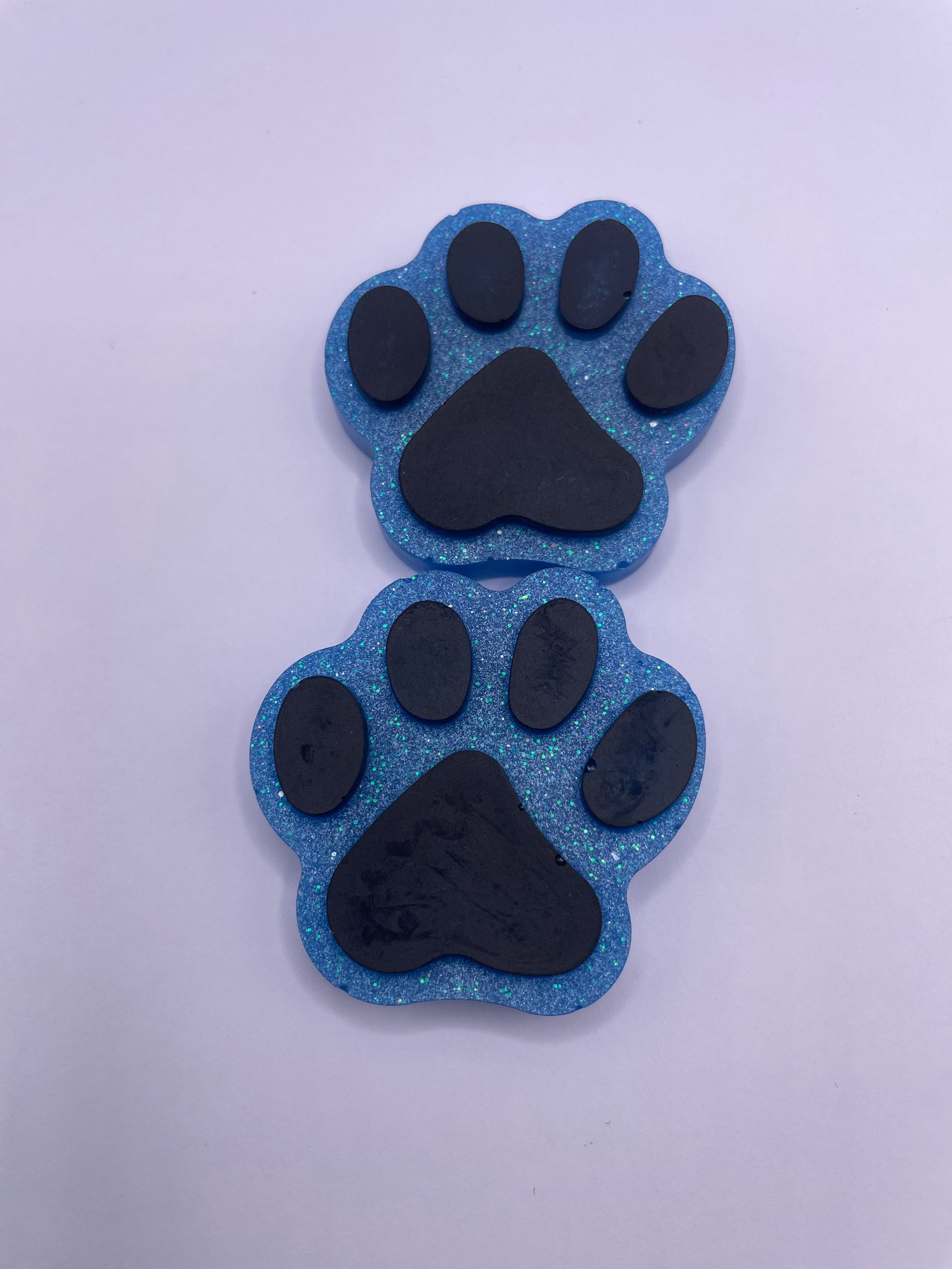 Acrylic Pet Paw & Bone Key Ring & Dashboard Ticket Holders