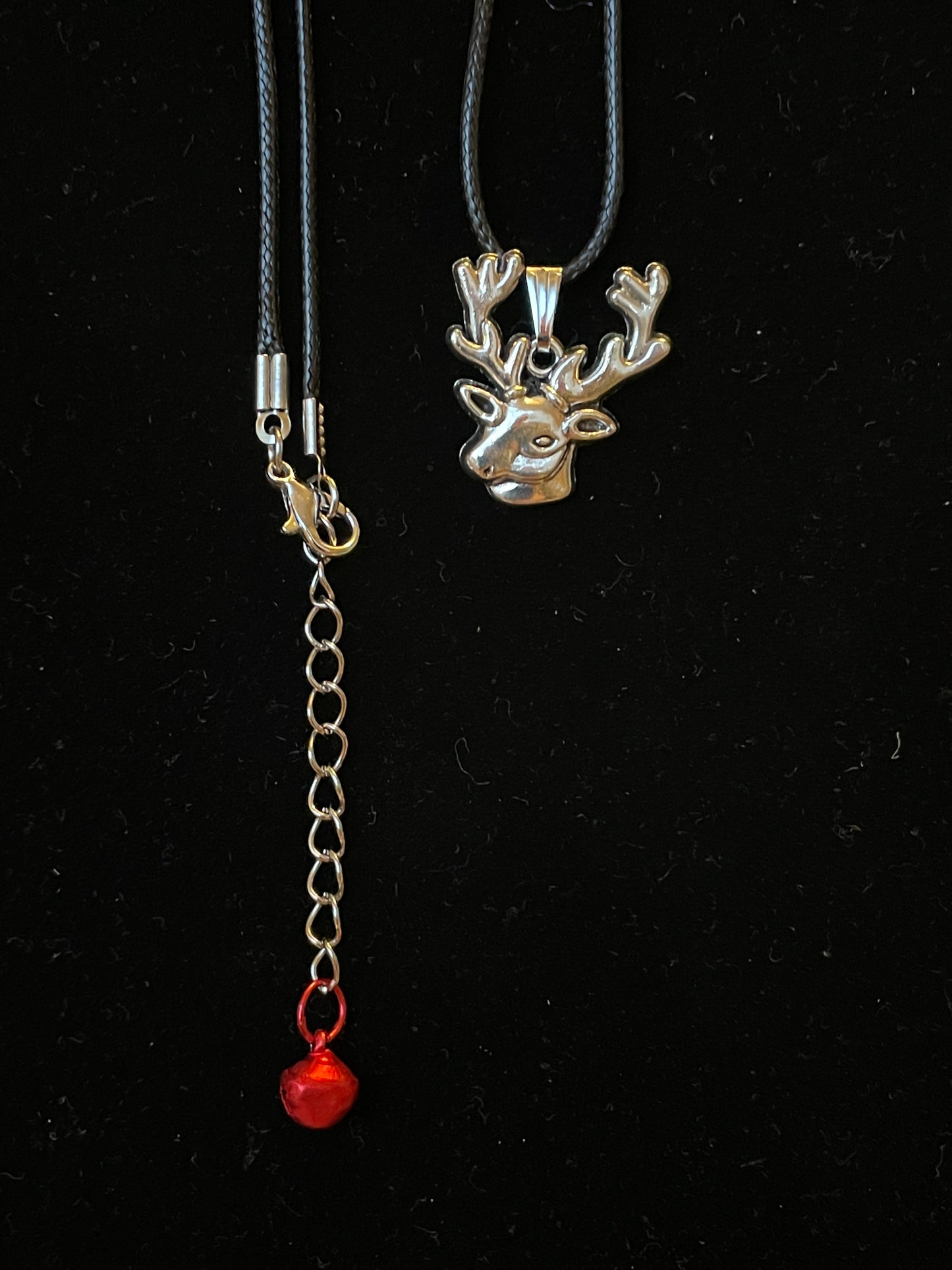 Tibetan Silver Reindeer Necklace