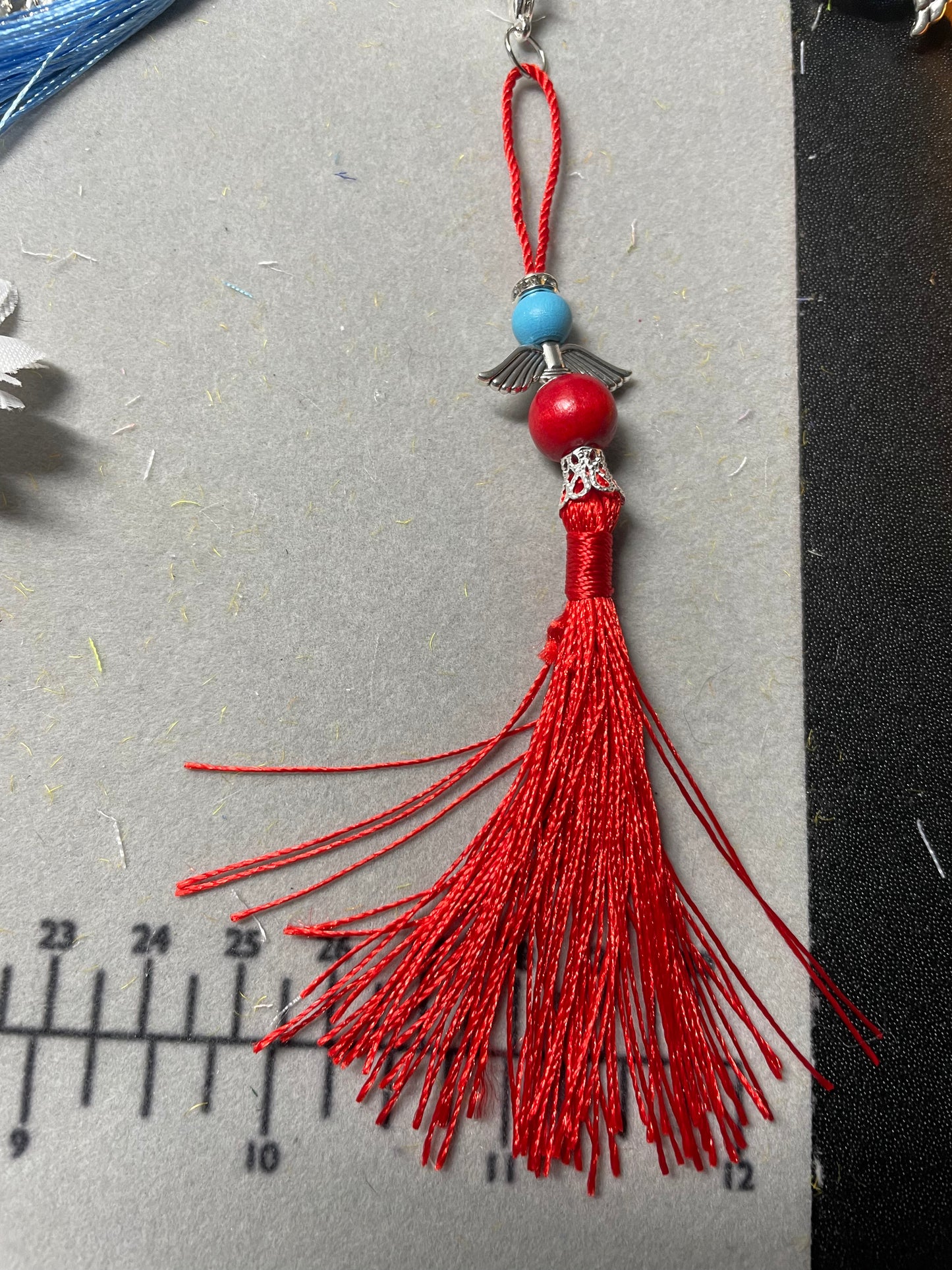 Angel Tassel Charms