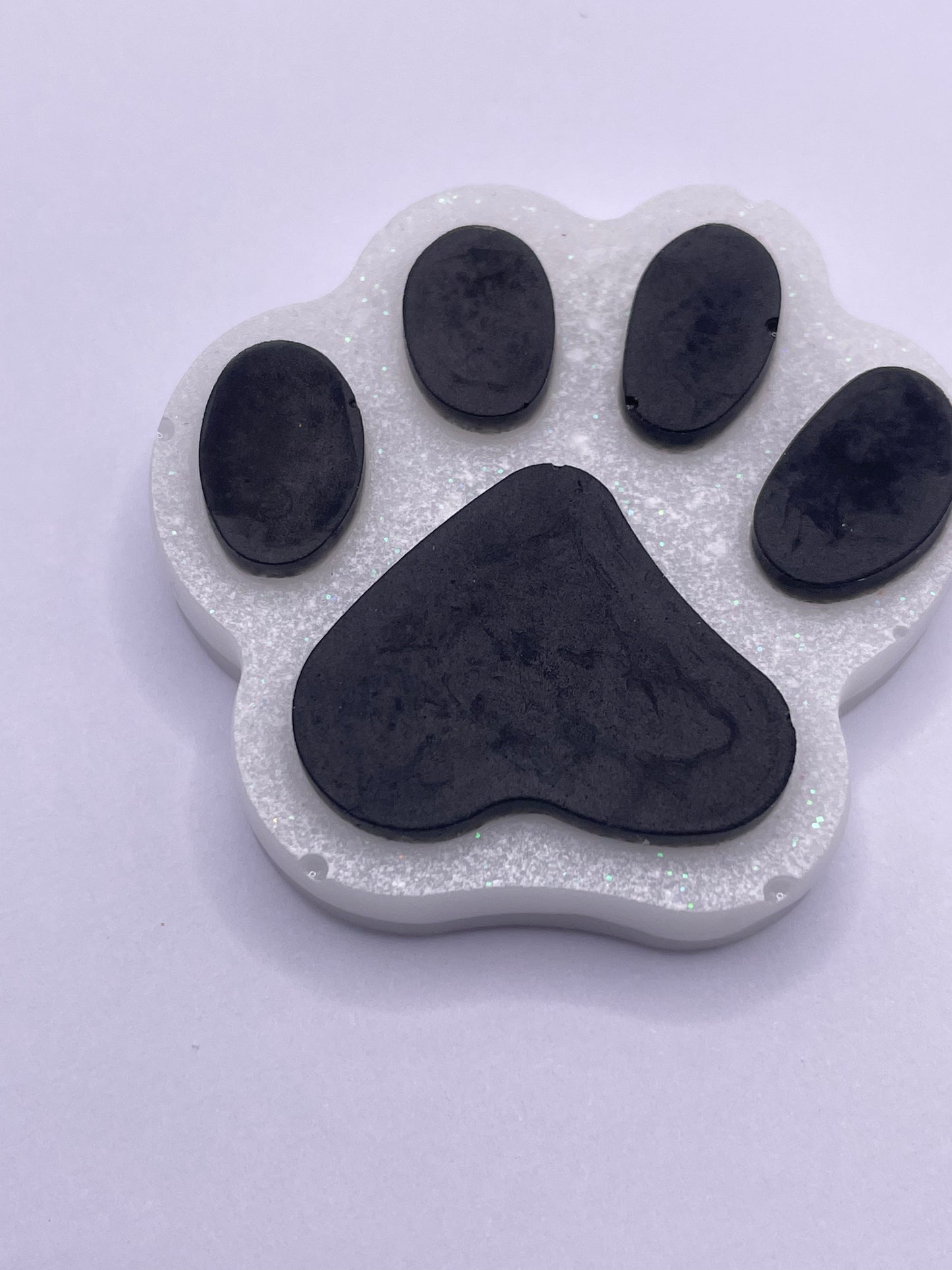 Acrylic Pet Paw & Bone Key Ring & Dashboard Ticket Holders