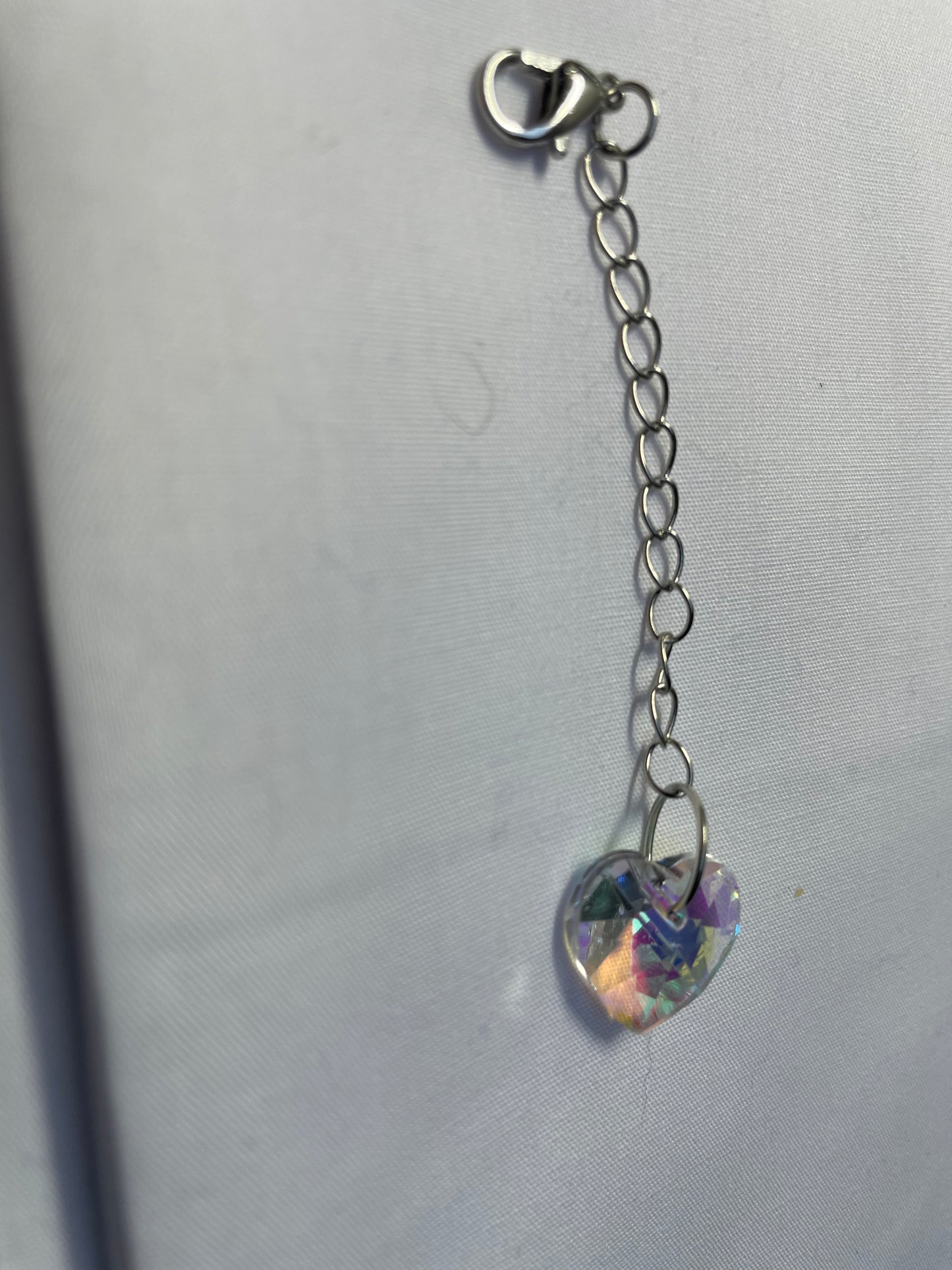 Crystal Heart Charm