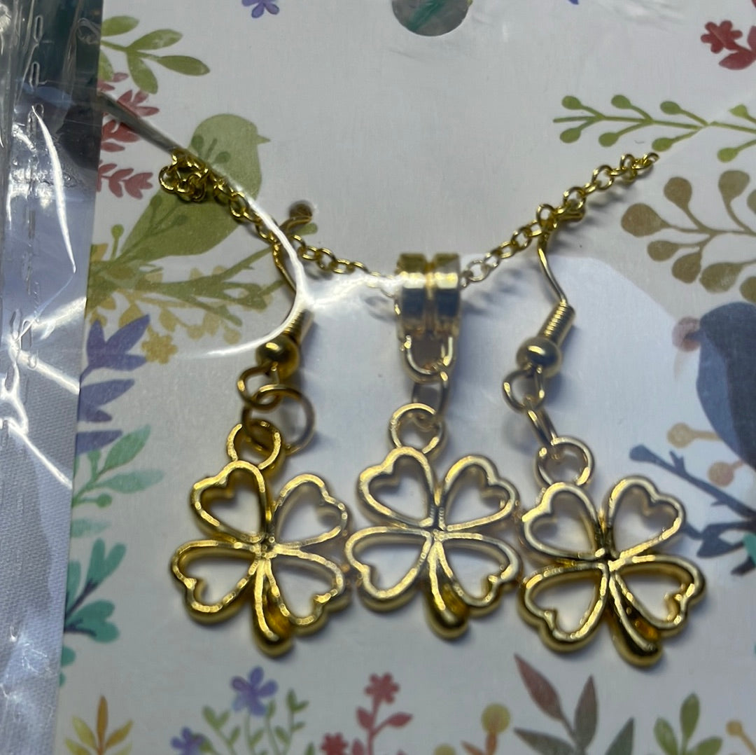 Gold plated Jewellery Set - 18"