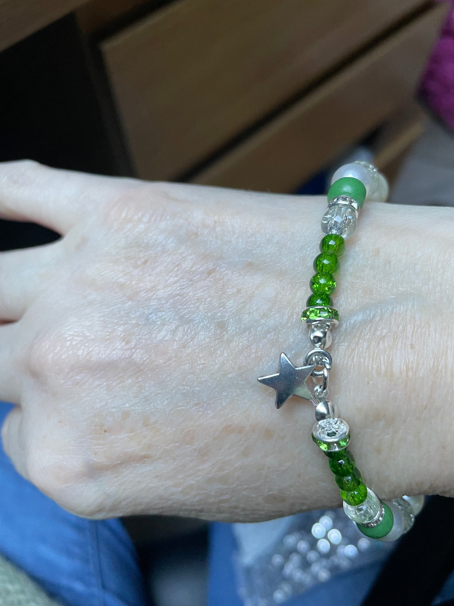 Chocolate Lime Bracelet