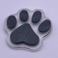 Acrylic Pet Paw & Bone Key Ring & Dashboard Ticket Holders