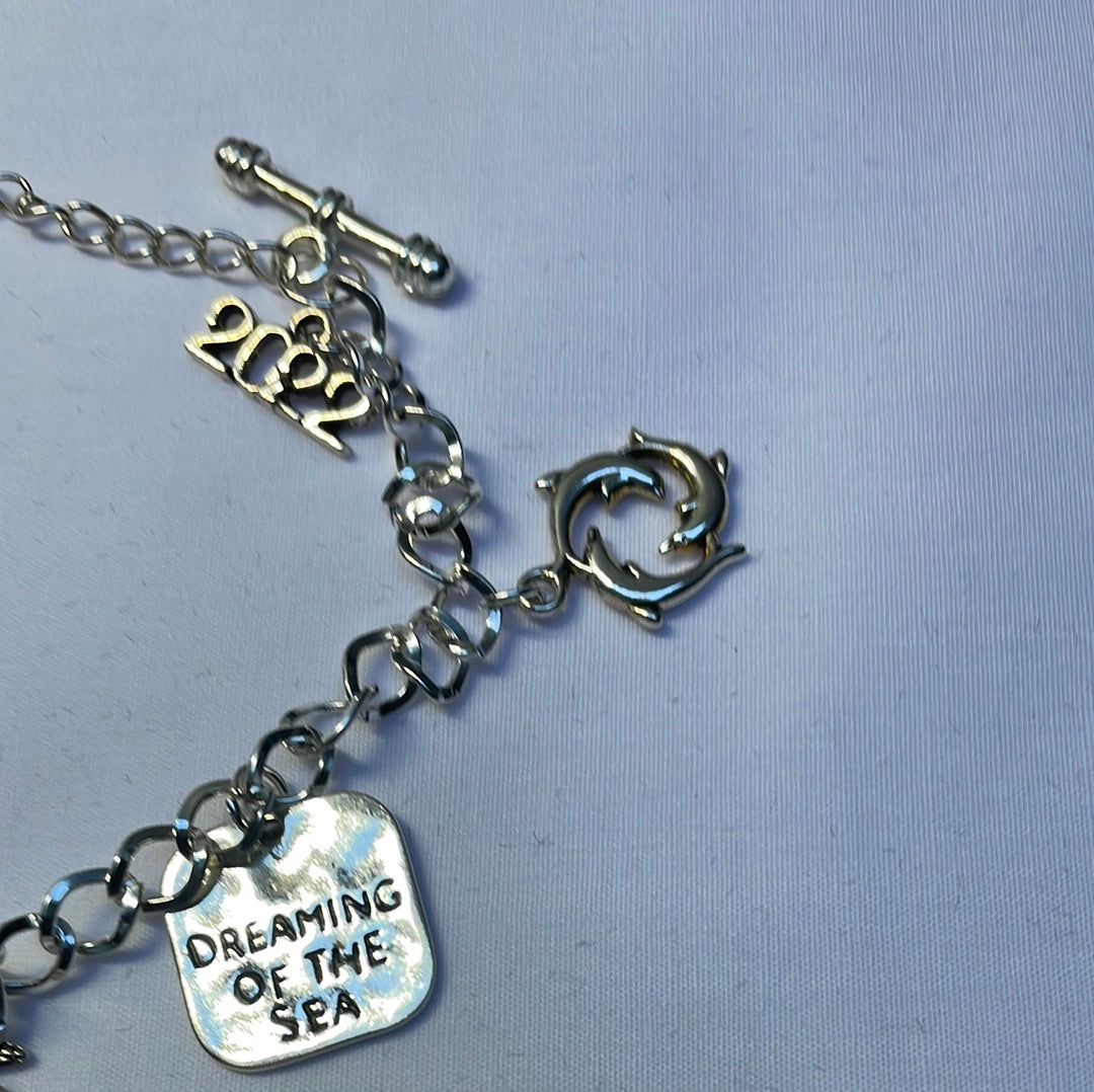 Silver Plated Charm Bracelet