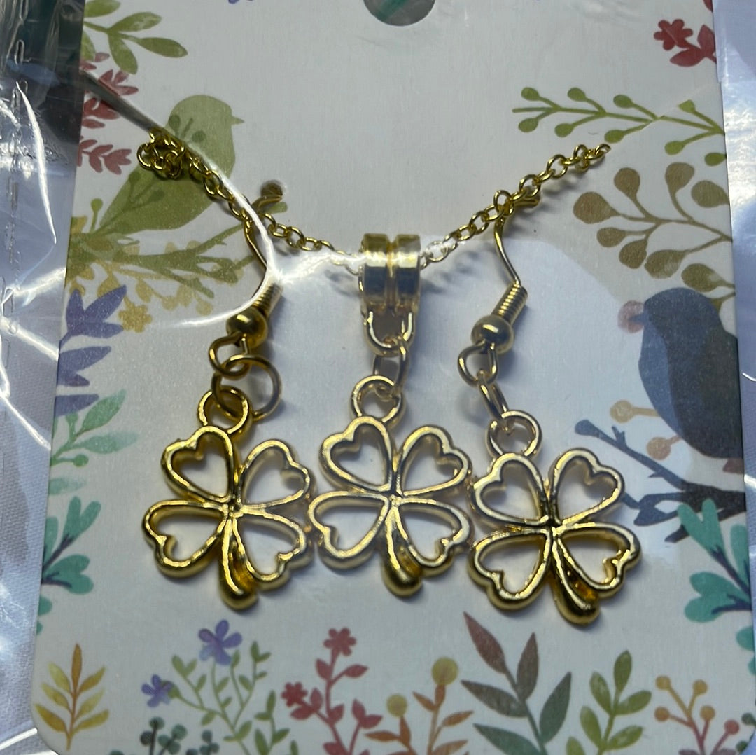 Gold plated Jewellery Set - 18"