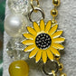 Sunflower Long Necklace