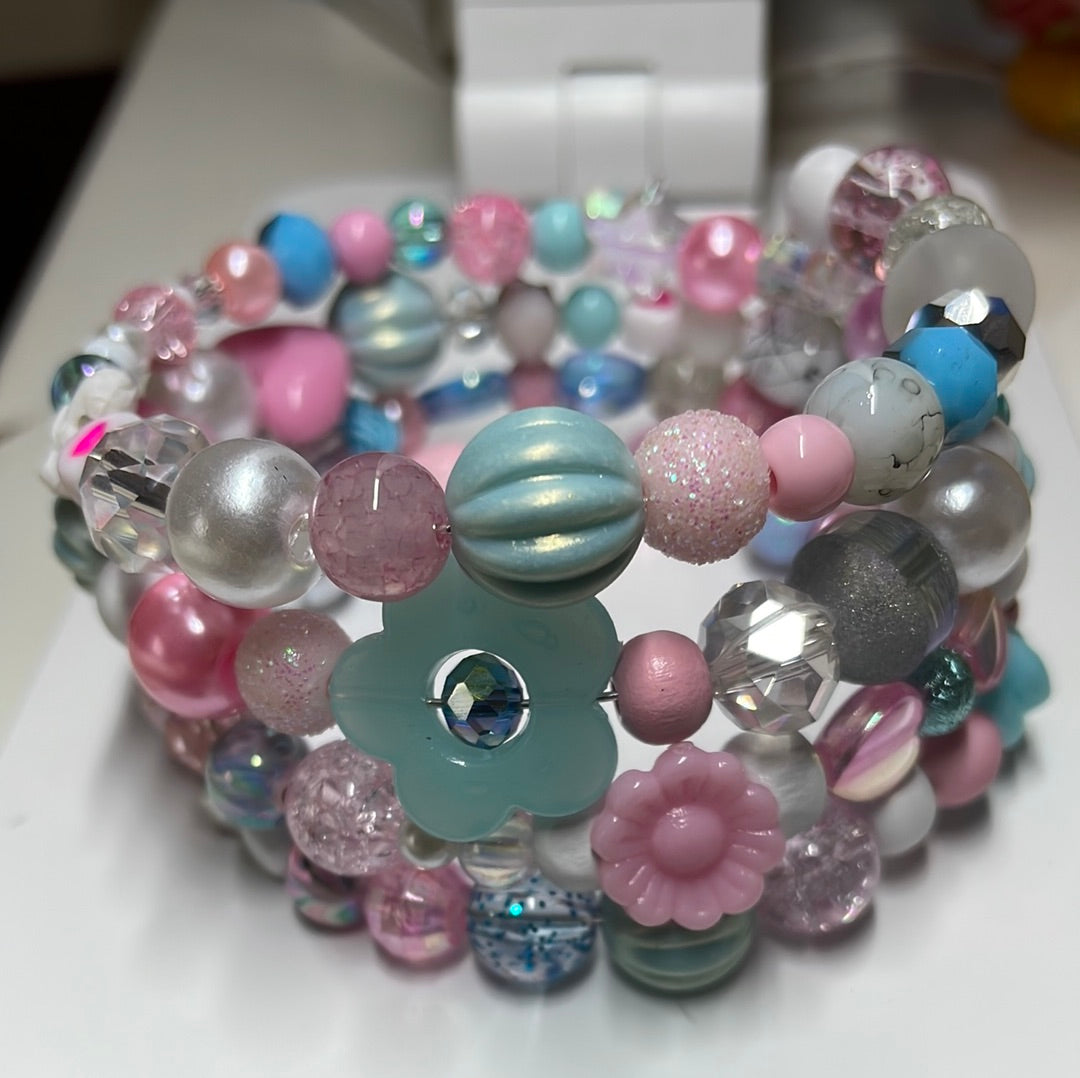 Blue/Pink/White Jewellery