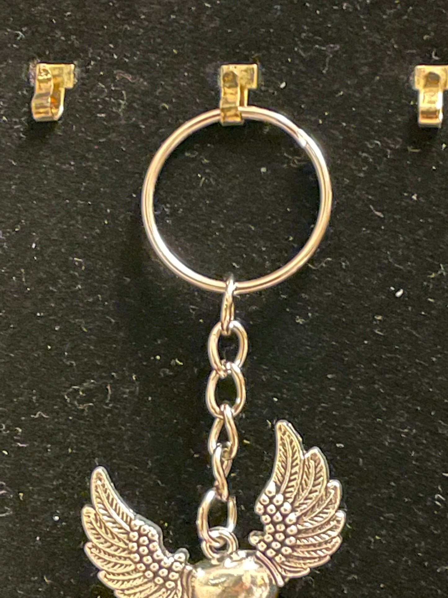 Flying Heart Key Ring