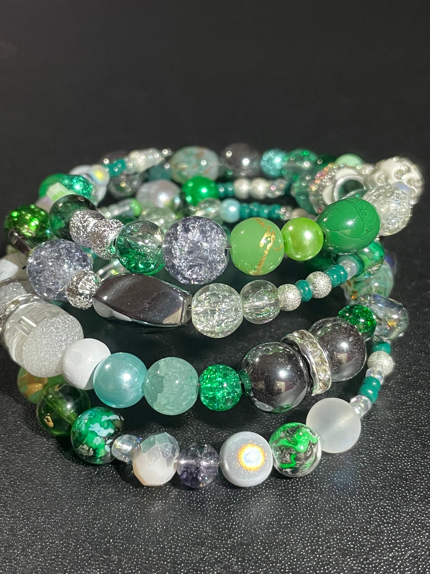 Ocean Green Bangles