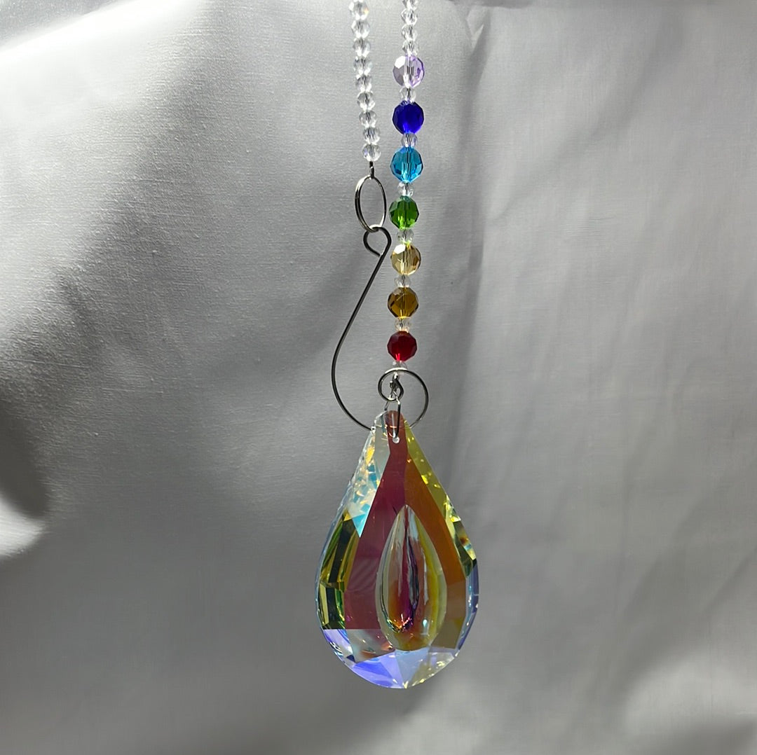 Extra Large Crystal Teardrop