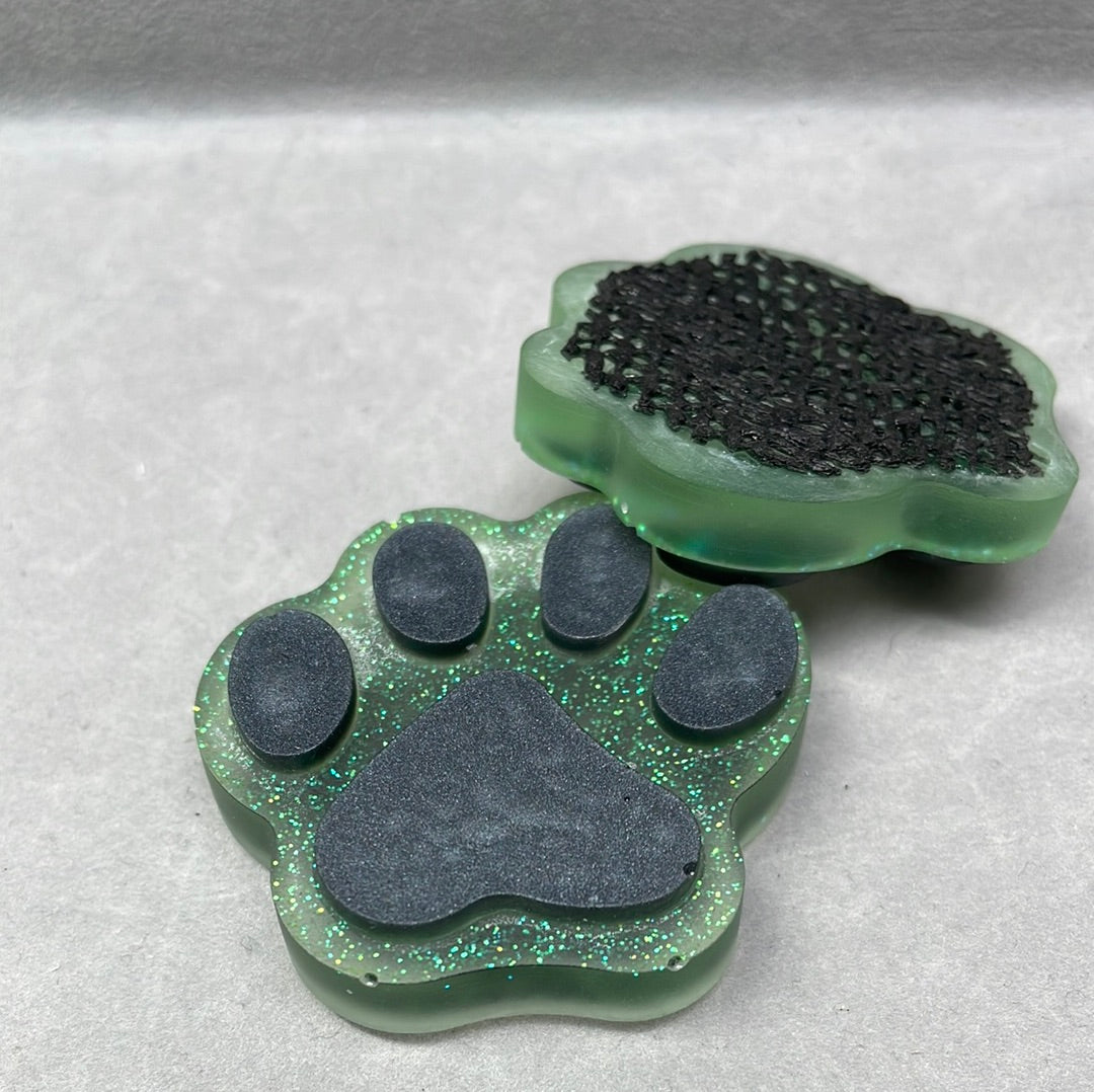 Acrylic Pet Paw & Bone Key Ring & Dashboard Ticket Holders