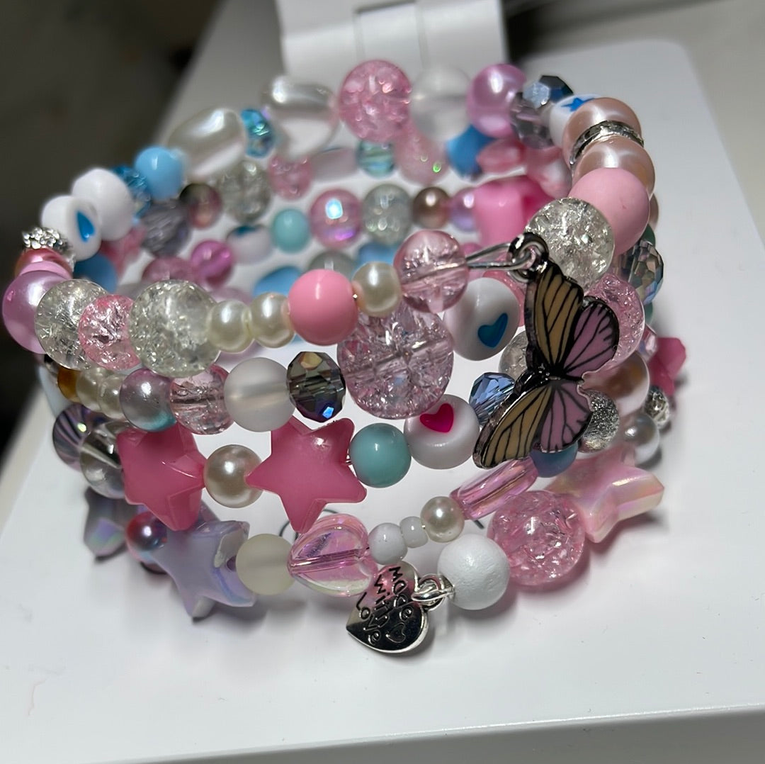 Blue/Pink/White Jewellery