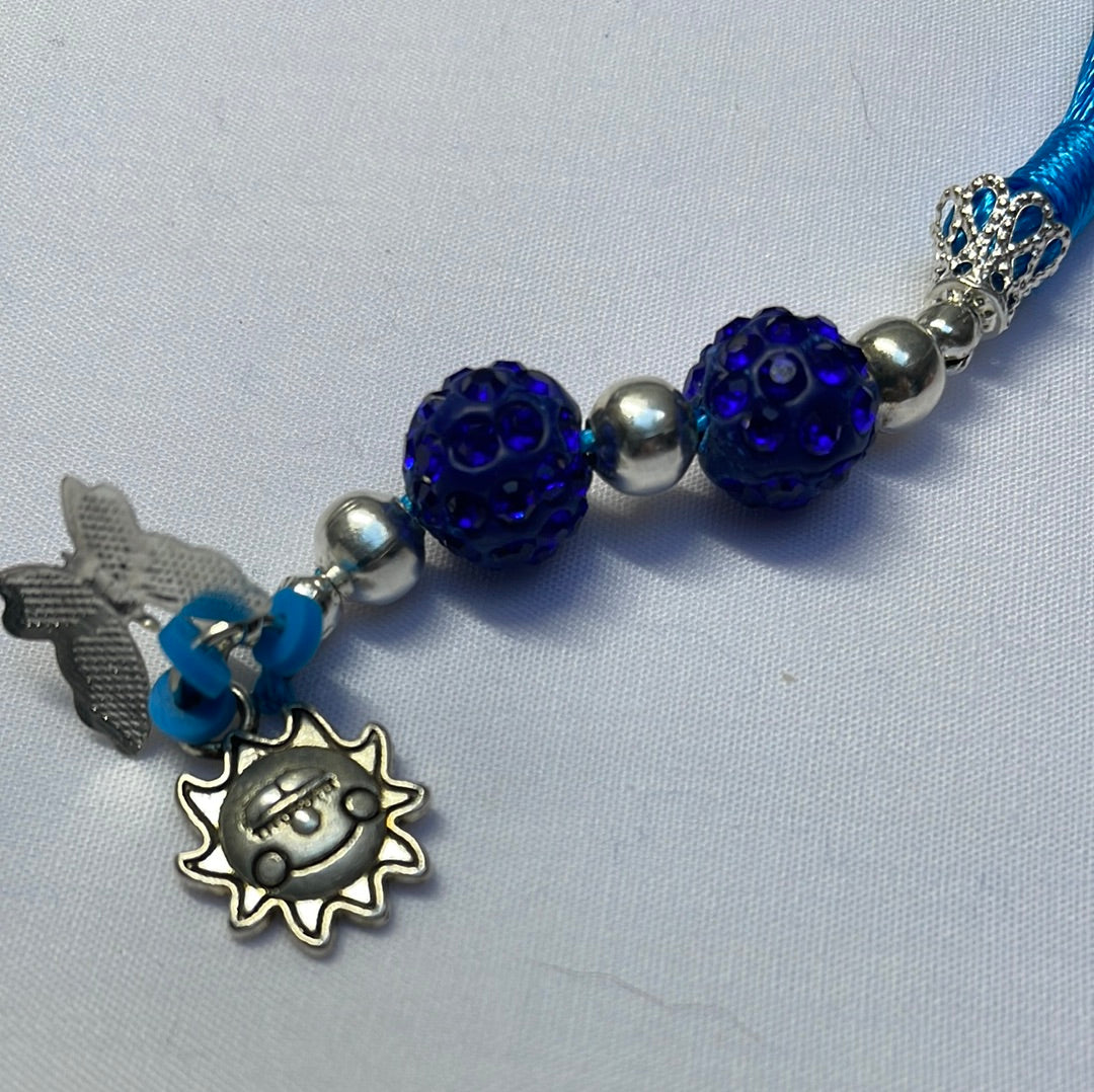 Turquoise Tassle Charm