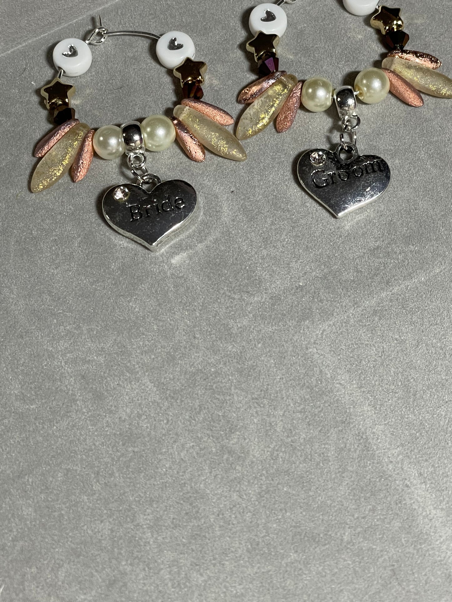 Wedding Wine Glass Charms