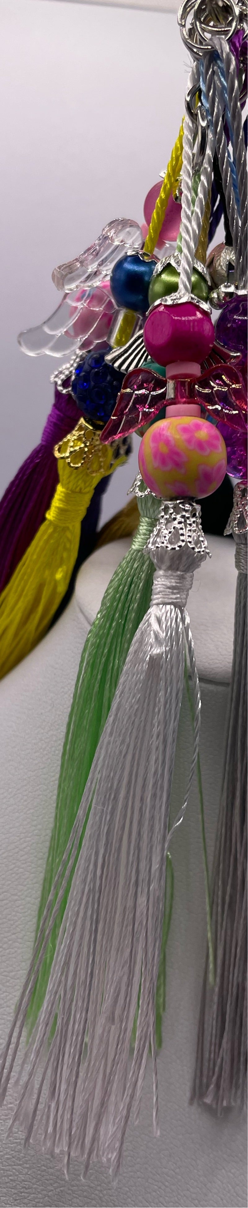 Angel Tassel Charms