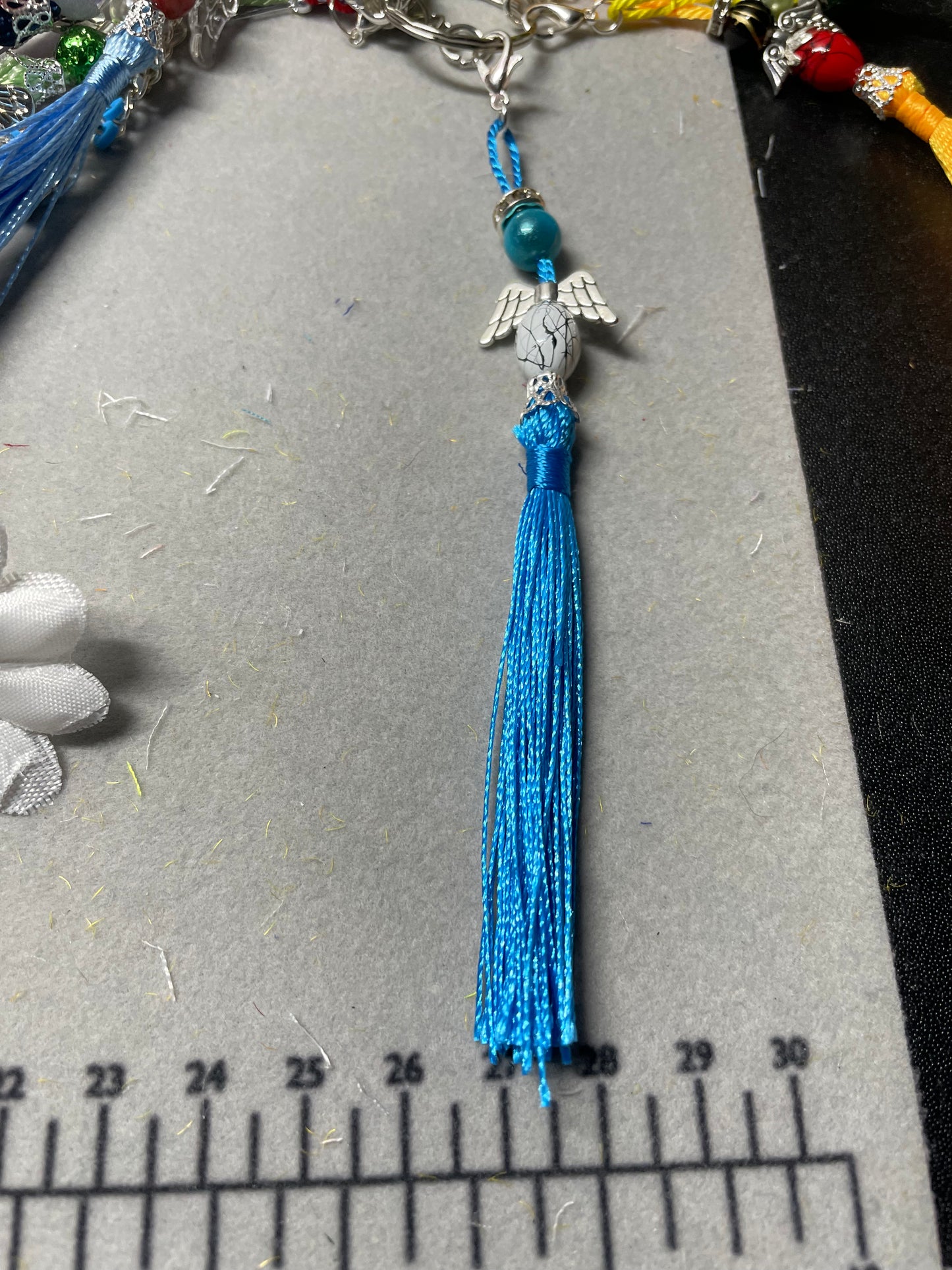 Angel Tassel Charms