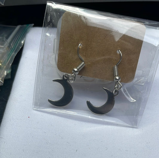 Antique Silver Plate Earrings