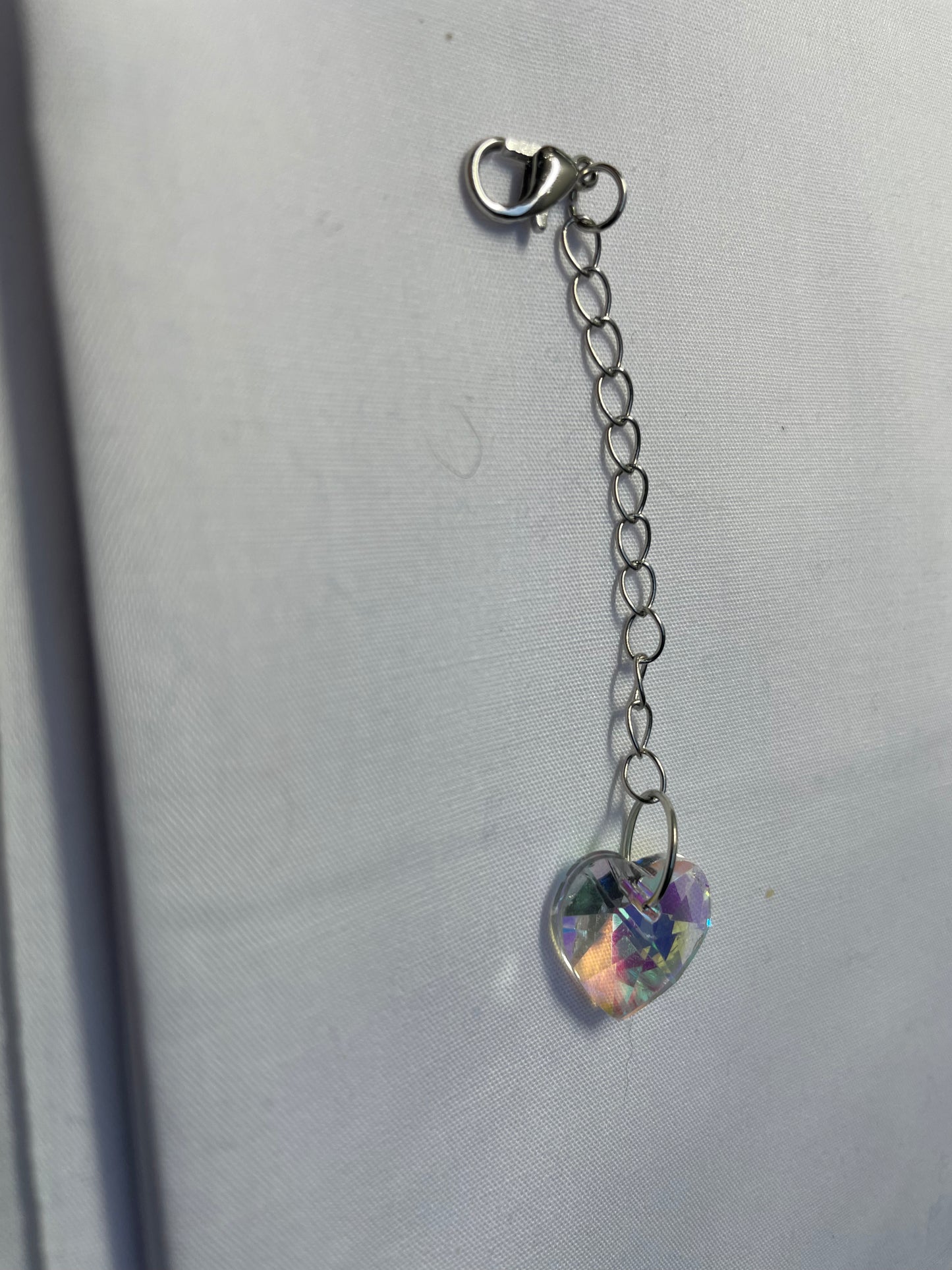 Crystal Heart Charm