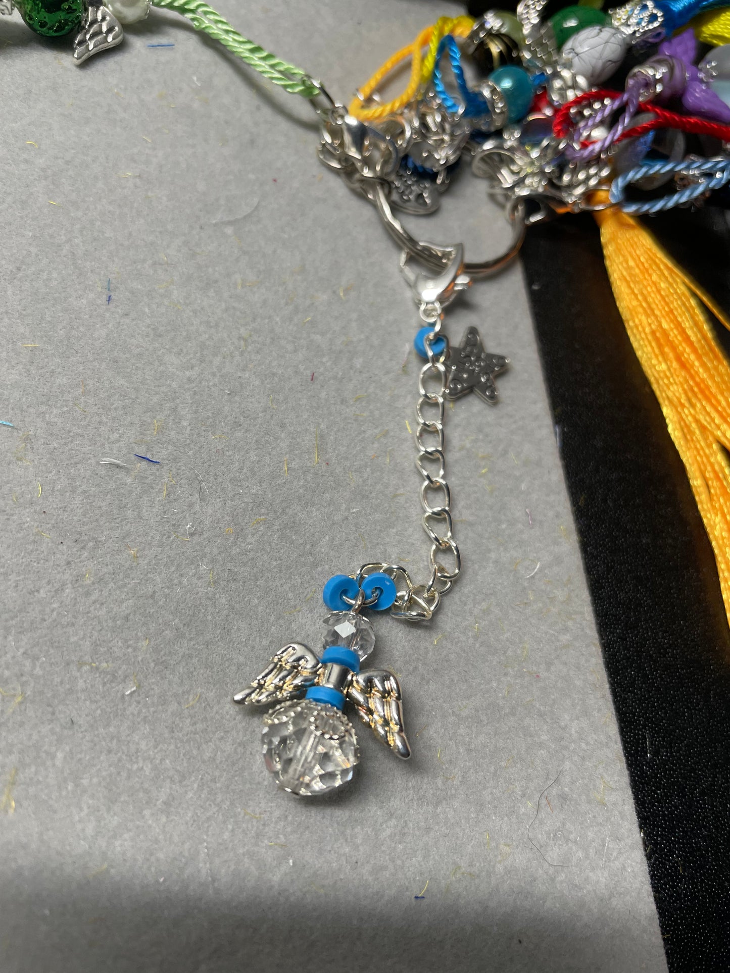 Angel Tassel Charms